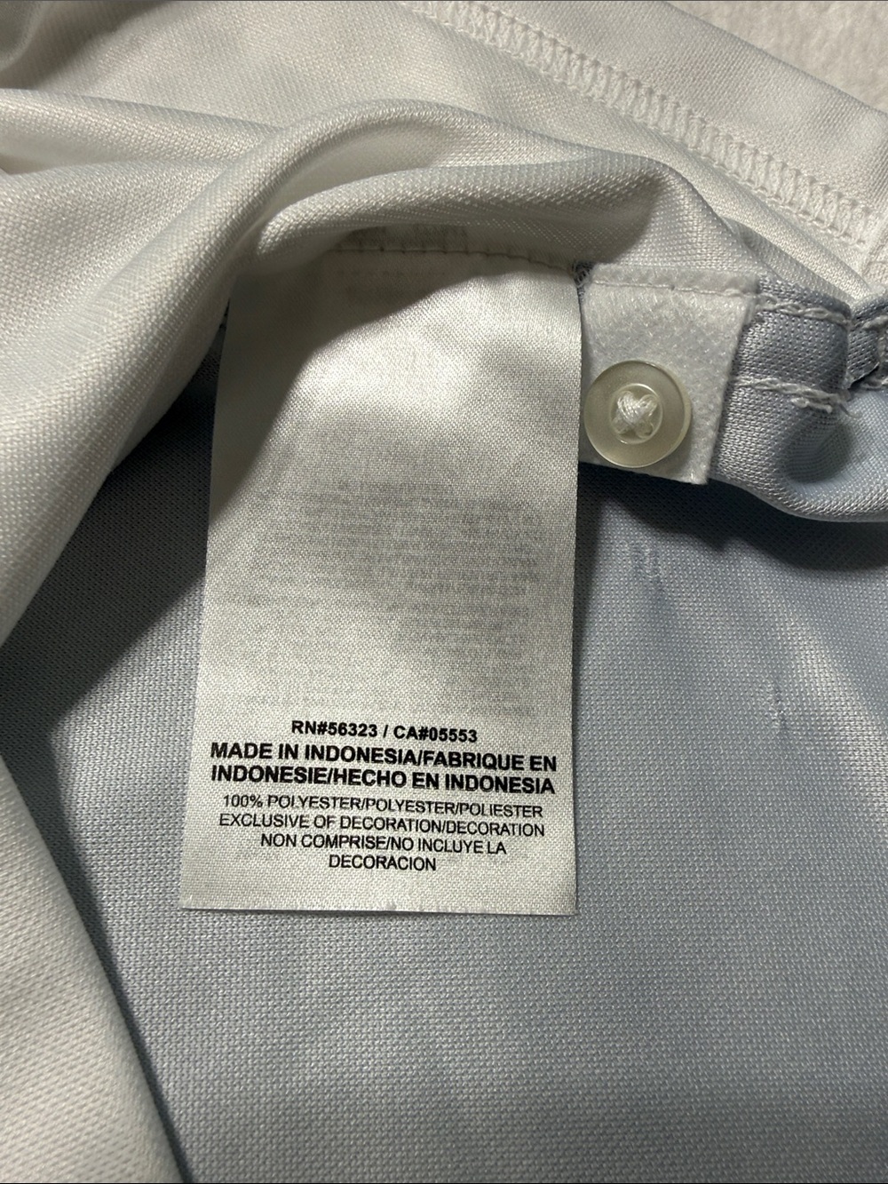 Nike White & Gray FSU Men's Polo Shirt - Picture 4 of 8